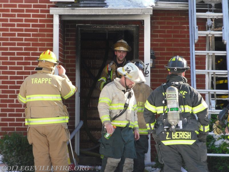 Dwelling Fire, 6th Avenue, Collegevile Borough